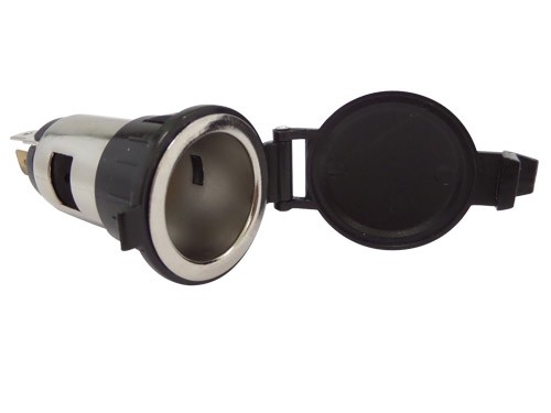 Toma de corriente tipo mechero 12v con tapa Toma de corriente tipo mechero 12v con tapa