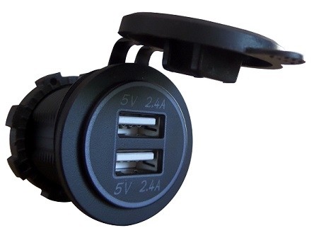 Toma usb 12-24v 4.8a Toma usb 12-24v 4.8a