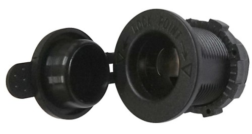 Toma de corriente tipo mechero con base de rosca 12-24v Toma de corriente tipo mechero con base de rosca 12-24v