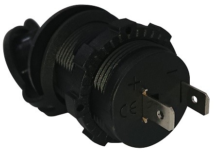 Toma de corriente tipo mechero con base de rosca 12-24v Toma de corriente tipo mechero con base de rosca 12-24v