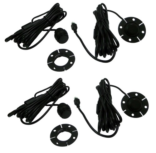 Kit de aparcamiento de 4 sensores de instalación interior con altavoz