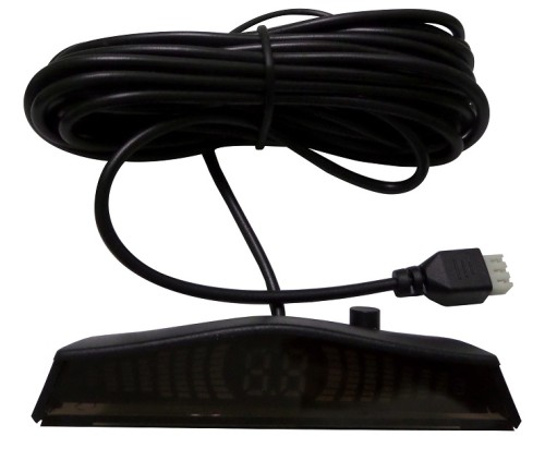 Kit de aparcamiento de 4 sensores desmontables con pantalla