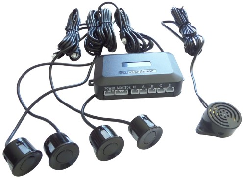 Kit de aparcamiento de 4 sensores con buzzer economico Kit de aparcamiento de 4 sensores con buzzer economico
