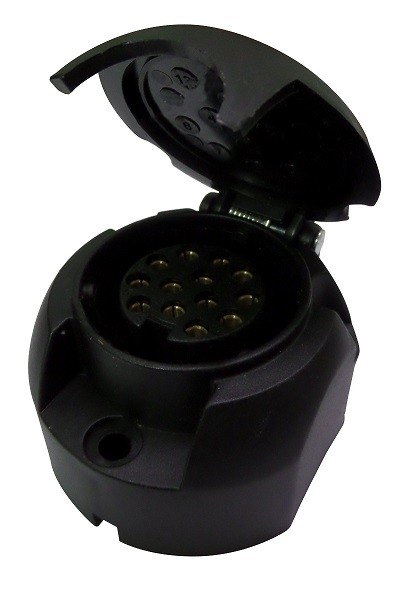 Base enchufe (hembra) para remolque de 13 pines, 12v Base enchufe (hembra) para remolque de 13 pines, 12v