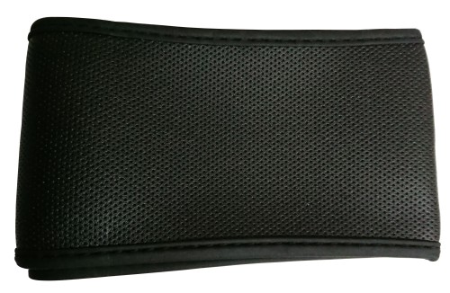 Funda volante fina negra microperforada 37-39cm
