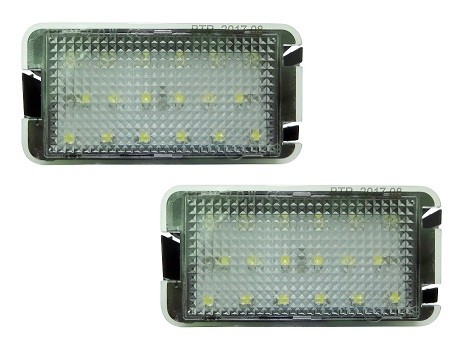 Kit plafones led para matricula de seat Kit plafones led para matricula de seat