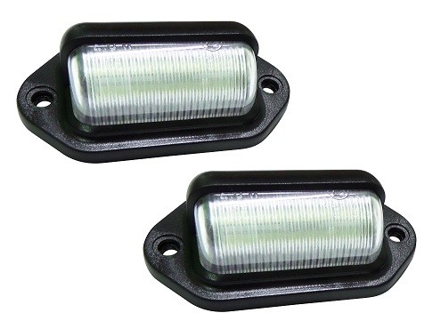Kit plafones led para matricula modelo universal 12/24v