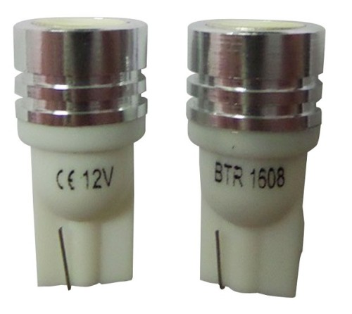 Bombillas t10 led cob blanco, 12v Bombillas t10 led cob blanco, 12v