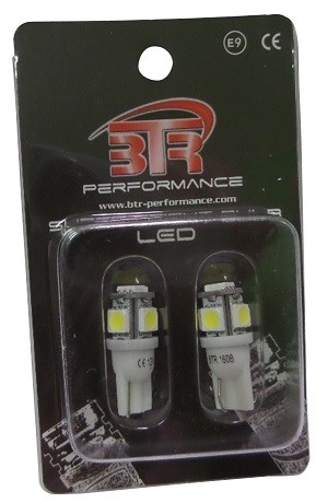 Bombillas t10 led blanco, 12v