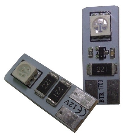 Bombillas t10 led ámbar, can bus, 12v Bombillas t10 led ámbar, can bus, 12v