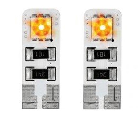 Bombillas t10 led ámbar, can bus, 12v Bombillas t10 led ámbar, can bus, 12v