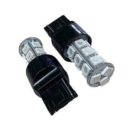 Bombillas led ambar, base 7440, can-bus, 12v