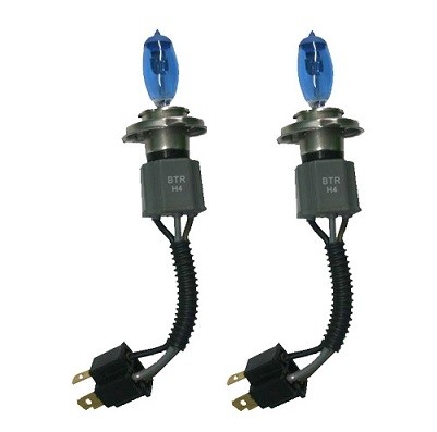 Bombillas hod cerámica ultrablancas h4 100w 12v