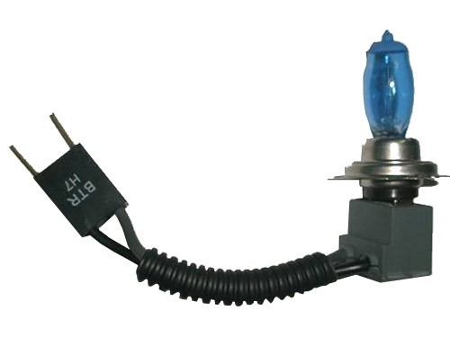 Bombillas hod cerámica ultrablancas h7 100w 12v