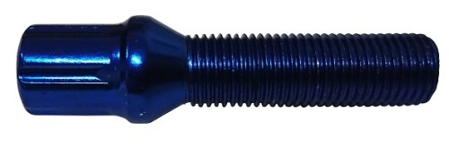 20 tornillos cónicos racing m12x1.25 l45 azules 20 tornillos cónicos racing m12x1.25 l45 azules