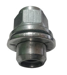 Tuerca plana cerrada con arandela m12x1,25 l38 c21 Tuerca plana cerrada con arandela m12x1,25 l38 c21