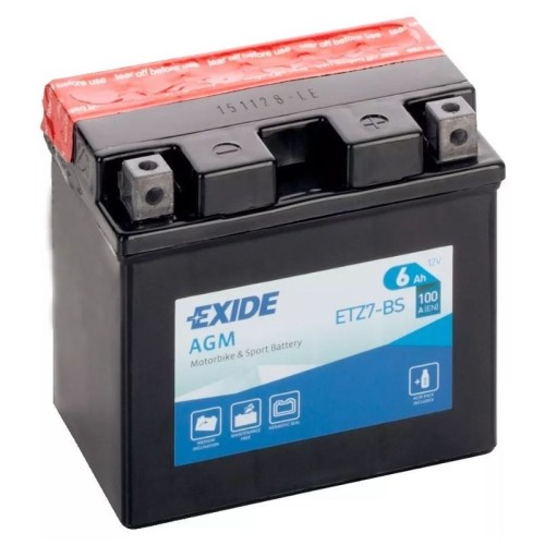 Batería 6Ah 100A. EXIDE Batería 6Ah 100A. EXIDE