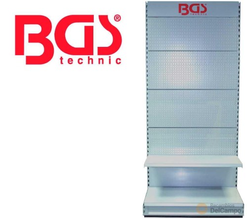 Pegatinas con logo bgs technic para expositor de herramientas Pegatinas con logo bgs technic para expositor de herramientas