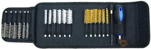 Estuche de 18 minicepillos de limpieza + alargador y mango portacepillos Estuche de 18 minicepillos de limpieza + alargador y mango portacepillos