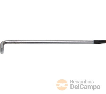 Llave acodada extralarga torx/torx-h, øt20/t20h x 111 mm., bocas reforzadas Llave acodada extralarga torx/torx-h, øt20/t20h x 111 mm., bocas reforzadas