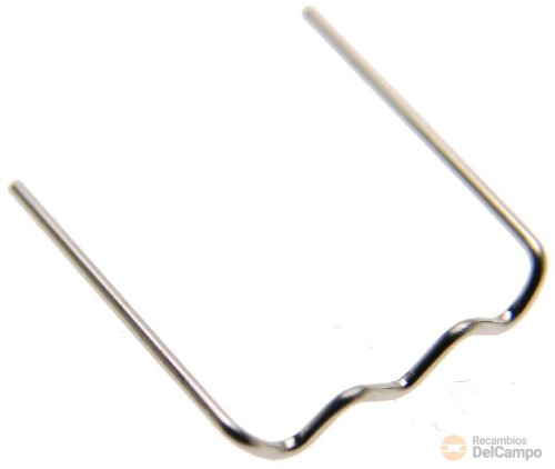 Bolsa 100 grapas metalicas en forma "w" de ø 0,6 mm., para soldador de plasticos de carroceria Bolsa 100 grapas metalicas en forma "w" de ø 0,6 mm., para soldador de plasticos de carroceria