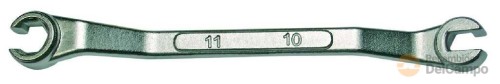 Llave abierta de racores reforzada, hex. 10 x 11 mm (175 mm) para frenos Llave abierta de racores reforzada, hex. 10 x 11 mm (175 mm) para frenos