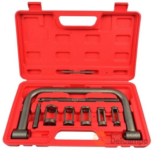 Estuche 10 utiles desmontavalvulas motores coches y motos (16 mm, 19 mm, 23,5 mm, 25,1 mm, 30 mm) Estuche 10 utiles desmontavalvulas motores coches y motos (16 mm, 19 mm, 23,5 mm, 25,1 mm, 30 mm)