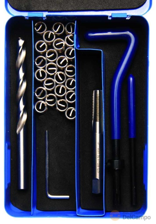 Estuche 29 pcs. reparacion de roscas insertadas, (m8 x 1,25 mm) Estuche 29 pcs. reparacion de roscas insertadas, (m8 x 1,25 mm)