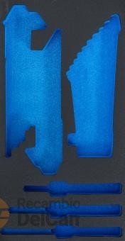 Bandeja de polifoam vacia para GTi102002-8 Bandeja de polifoam vacia para GTi102002-8
