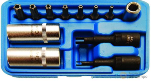 Estuche 12 utiles para compresor de sistema de aire acondicionado, (ts10 - ts40) Estuche 12 utiles para compresor de sistema de aire acondicionado, (ts10 - ts40)