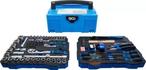 Maleta de sistema **bgs systainer t-loc 1** con 2 bandejas de polifoam de 77 pcs.(alicates - destornilladores - martillo y vasos 1/2" + 1/4") Maleta de sistema **bgs systainer t-loc 1** con 2 bandejas de polifoam de 77 pcs.(alicates - destornilladores - martillo y vasos 1/2" + 1/4")