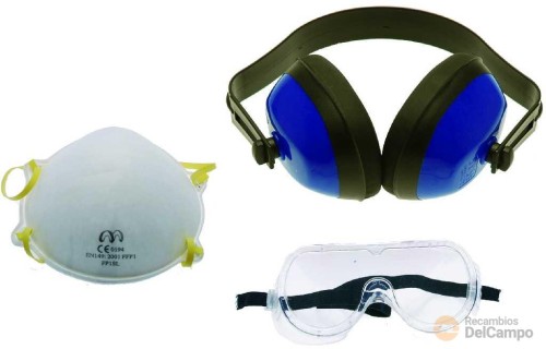 @ blister 3 pcs seguridad en el trabajo (gafas en 166 + mascarilla para polvo en149 + protector de oidos en352) @ blister 3 pcs seguridad en el trabajo (gafas en 166 + mascarilla para polvo en149 + protector de oidos en352)