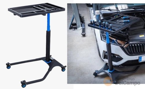 Carro para herramientas móvil altura ajustable (870 mm - 1230 mm.) Carro para herramientas móvil altura ajustable (870 mm - 1230 mm.)
