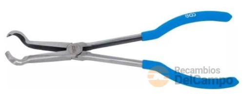 Alicate extralargo para extraer capuchon de bujias con punta de anillo ø 19 mm, 280 mm. Alicate extralargo para extraer capuchon de bujias con punta de anillo ø 19 mm, 280 mm.