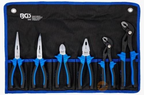 Bolsa de 6 alicates mango bimateria, tüv-gs Bolsa de 6 alicates mango bimateria, tüv-gs