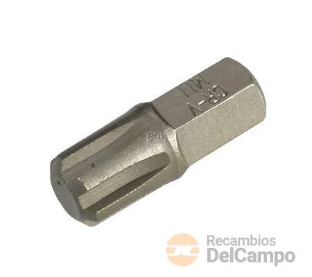 Punta ribe 10 mm, r11 x 30 mm (para la retirada de los pernos de fijación del volante en los motores diesel 2.0 dci mr9) Punta ribe 10 mm, r11 x 30 mm (para la retirada de los pernos de fijación del volante en los motores diesel 2.0 dci mr9)