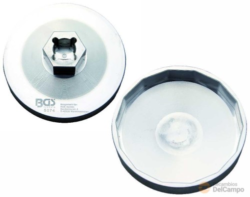 Cazoleta filtro de aceite motocicleta bmw, harley, ducati, ø 76 mm /14 pt Cazoleta filtro de aceite motocicleta bmw, harley, ducati, ø 76 mm /14 pt