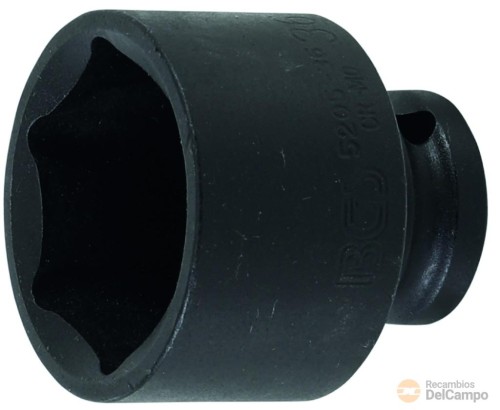 Vaso corto 1/2" impacto hex., 36 mm Vaso corto 1/2" impacto hex., 36 mm