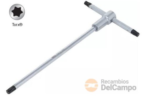 Destornillador con mango en "t", torx t50 x 200 mm. Destornillador con mango en "t", torx t50 x 200 mm.