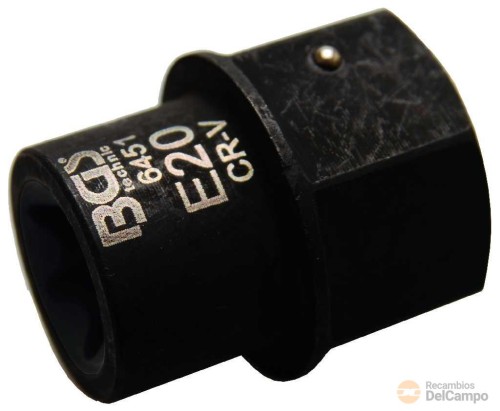 Vaso impacto hex. 30 mm.,torx tipo e, e20 , para pinza de freno camion man "tgl" Vaso impacto hex. 30 mm.,torx tipo e, e20 , para pinza de freno camion man "tgl"