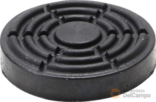 Plato de goma ø 100 (ext) x 80 (int) mm., para elevador de vehiculos Plato de goma ø 100 (ext) x 80 (int) mm., para elevador de vehiculos