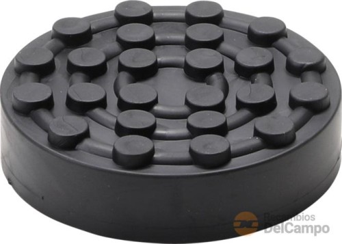 Plato de goma ø 120 (ext) x 108 (int) mm., para elevador de vehiculos Plato de goma ø 120 (ext) x 108 (int) mm., para elevador de vehiculos