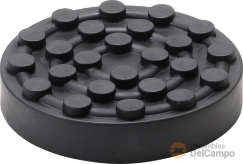 Plato de goma ø 120 (ext) x 110 (int) mm., para elevador de vehiculos Plato de goma ø 120 (ext) x 110 (int) mm., para elevador de vehiculos