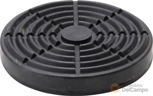 Plato de goma ø 160 (ext) x 135 (int) mm., para elevador de vehiculos Plato de goma ø 160 (ext) x 135 (int) mm., para elevador de vehiculos