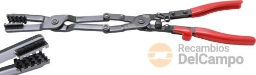 Alicate para abrazaderas de manguera con mecanismo de bloqueo por carraca, 440 mm. (ø 0-40 mm) Alicate para abrazaderas de manguera con mecanismo de bloqueo por carraca, 440 mm. (ø 0-40 mm)