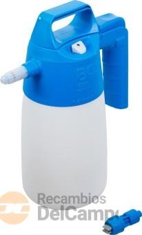 Pulverizadora de plástico 1,5 l., utilizable con productos de limpieza y químicos para taller, vehículos, motores, llantas Pulverizadora de plástico 1,5 l., utilizable con productos de limpieza y químicos para taller, vehículos, motores, llantas