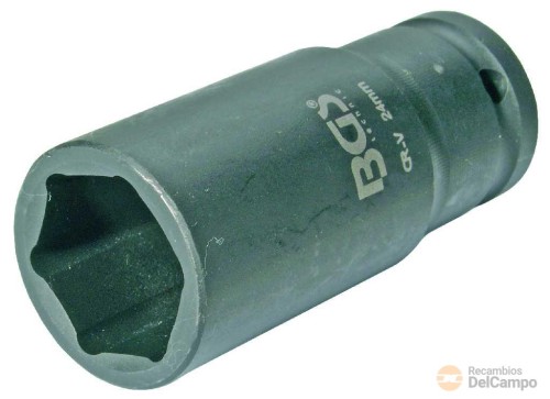 Vaso largo 1/2" impacto hex. "protorque", 24 mm. Vaso largo 1/2" impacto hex. "protorque", 24 mm.