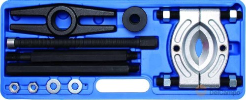 Estuche 8 pcs extracción por guillotina de rodamientos ensamblados,ø 75 - 105 mm. Estuche 8 pcs extracción por guillotina de rodamientos ensamblados,ø 75 - 105 mm.