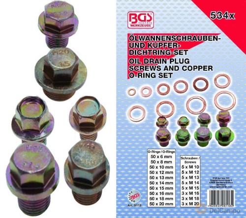 @ estuche 534 tornillos (ø 10 - 20 mm.) y arandelas de cobre (ø 6 - 20 mm.) para carter de motor @ estuche 534 tornillos (ø 10 - 20 mm.) y arandelas de cobre (ø 6 - 20 mm.) para carter de motor
