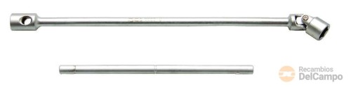 Llave de vaso cardan extralarga en t, 14 x 600 mm Llave de vaso cardan extralarga en t, 14 x 600 mm